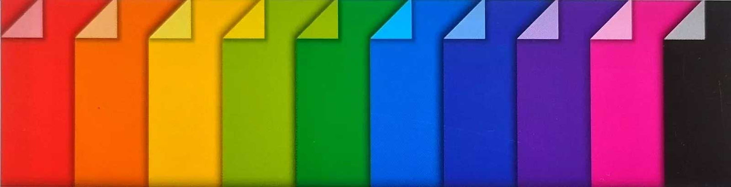 100 Colored Paper | 100 Sheets | 15x15cm