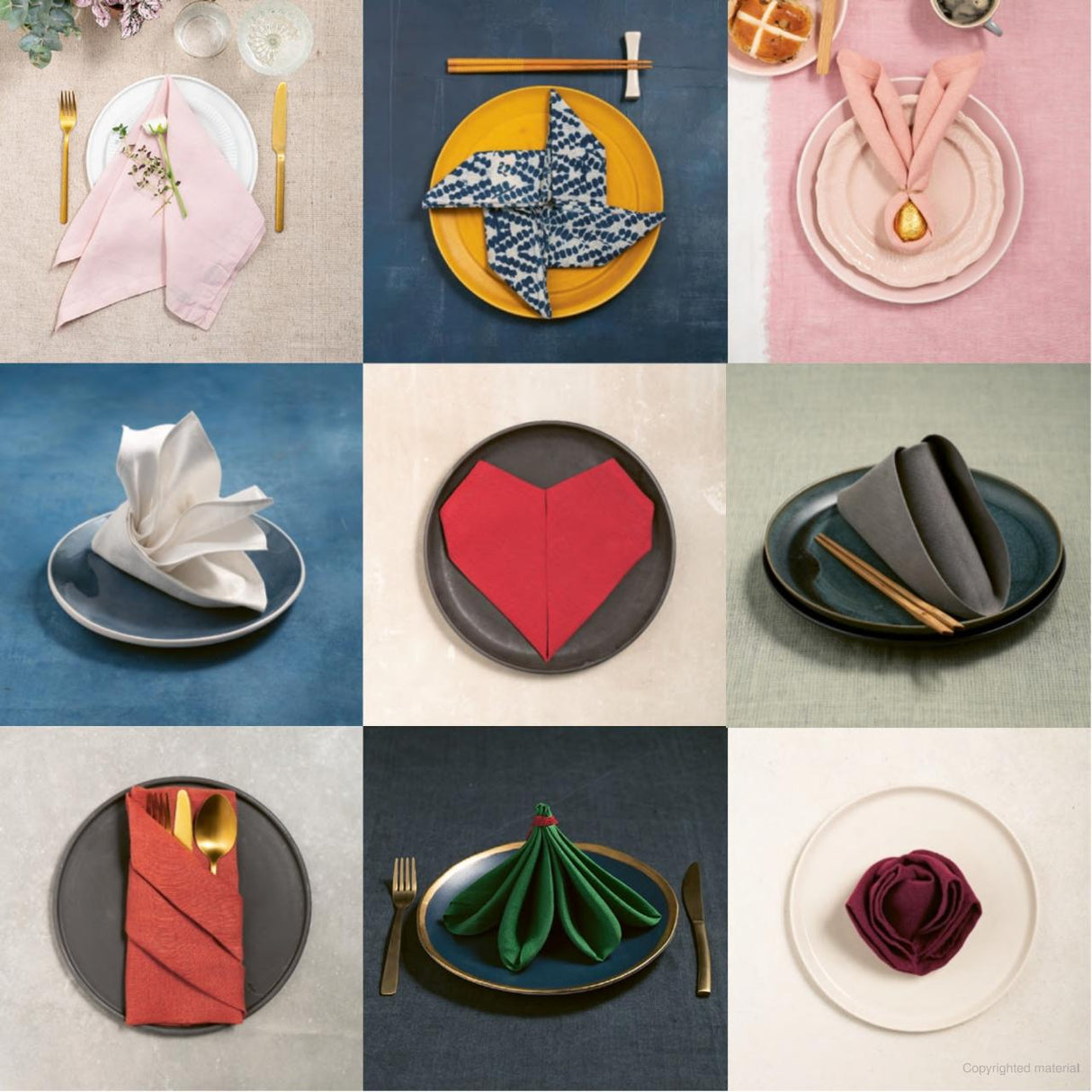40 Ways to Fold a Napkin