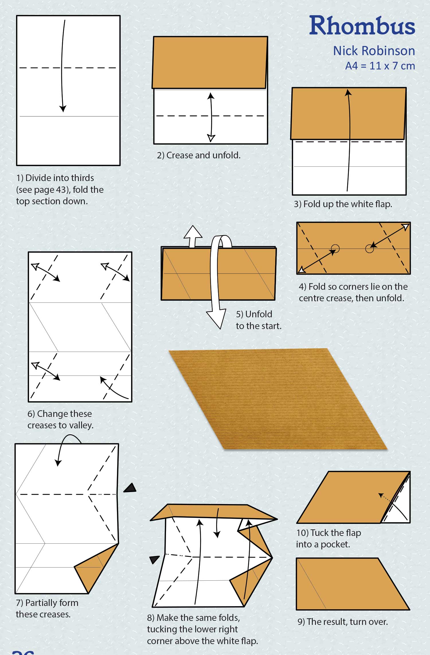 Origami In Transit | print or eBook