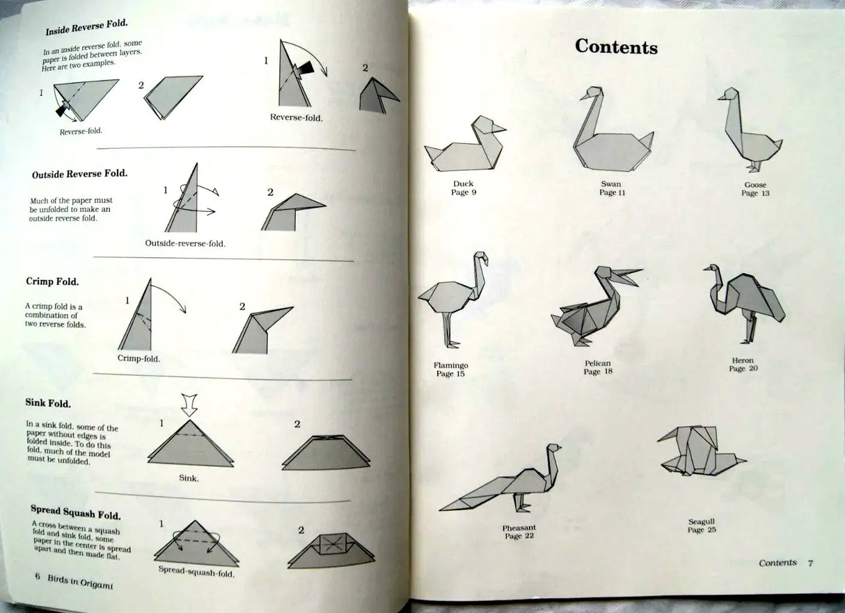 Birds in Origami by John Montroll