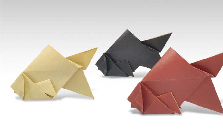 Damul Classic Matt - Quality Origami paper | 10 sheets | 10 colours | 15x15cm