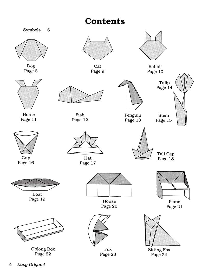 Easy Origami by John Montroll