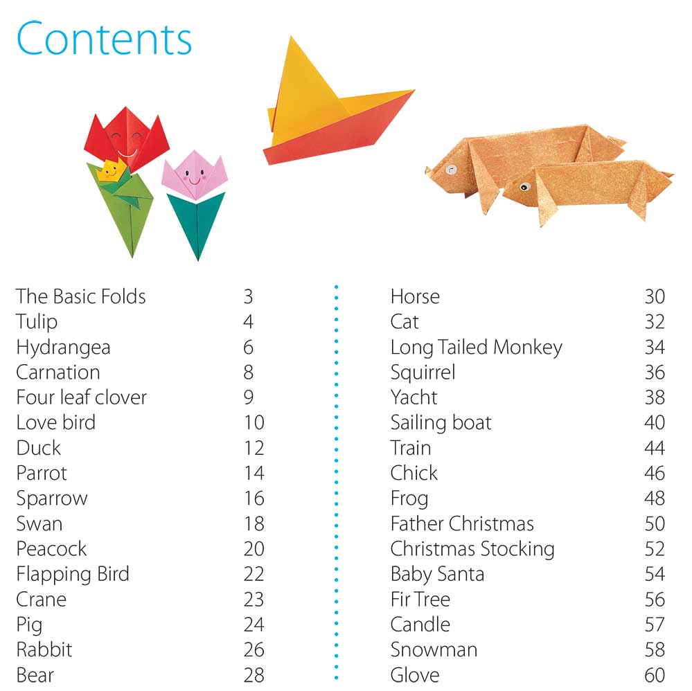 Fun with Paper Folding #1 | Origami mini book for Kids