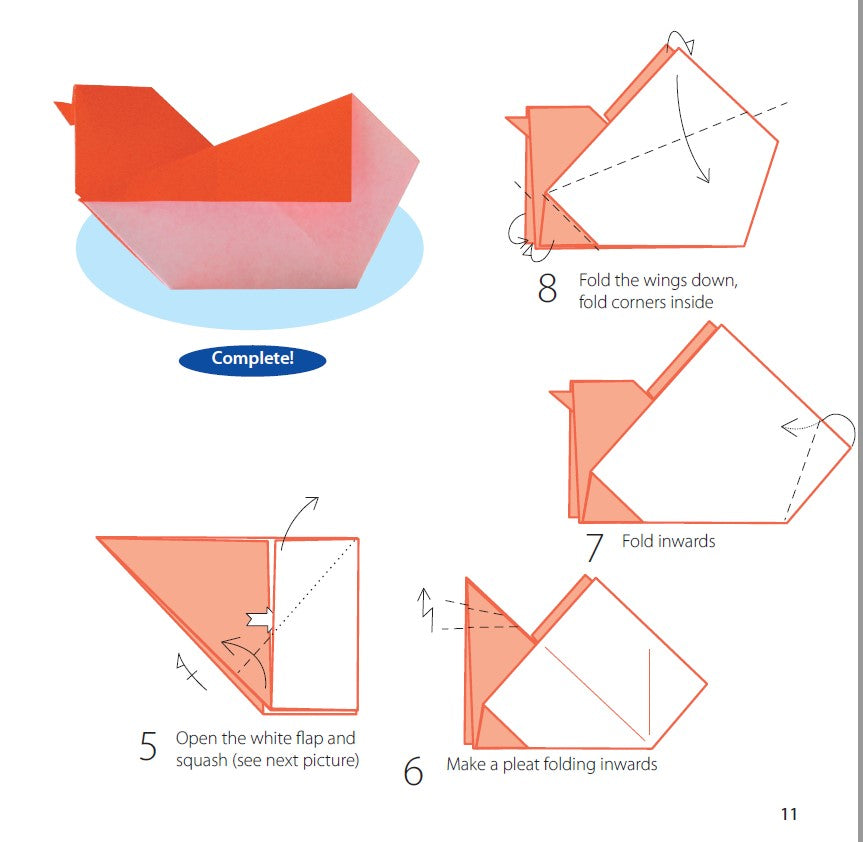 Fun with Paper Folding #1 | Origami mini book for Kids