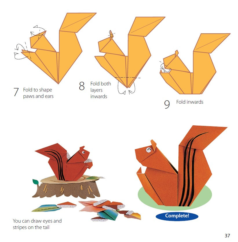 Fun with Paper Folding #1 | Origami mini book for Kids