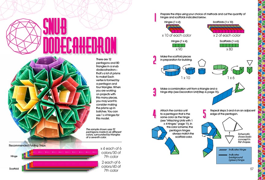 Geometric Origami by Faye Goldman | Origami Book & Kit