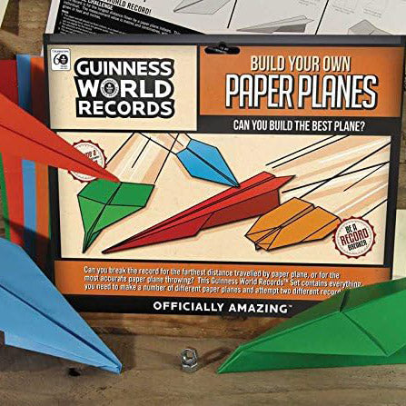 Guinness World Records build your own Paper Planes