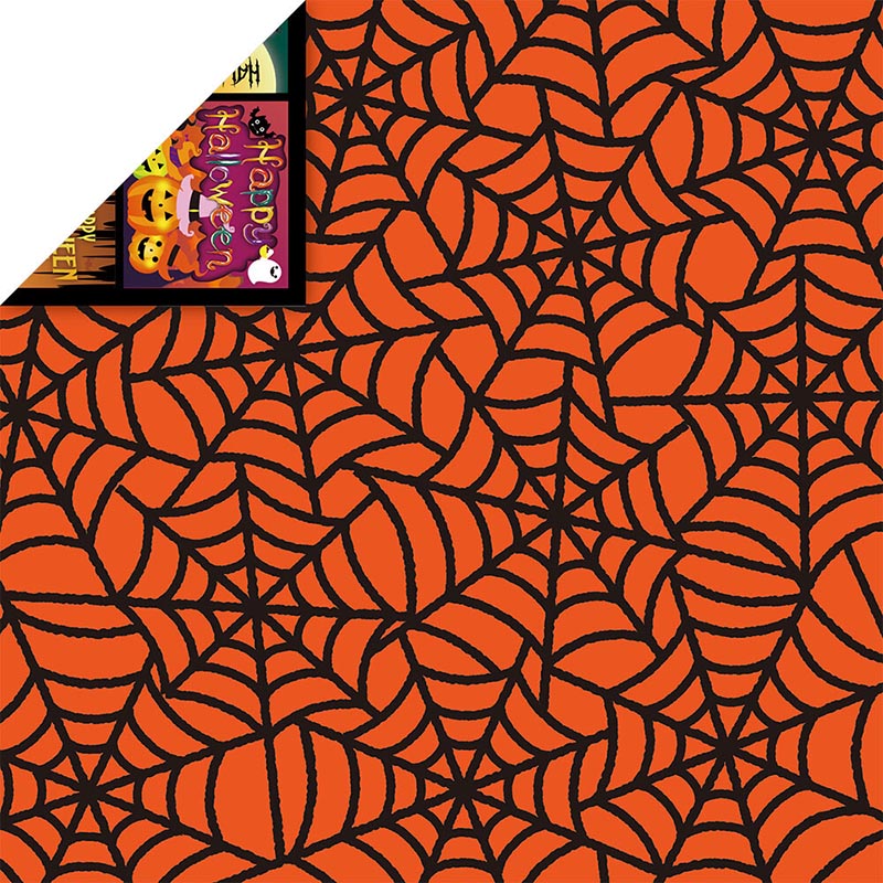 Halloween Chiyogami Origami Paper – Reversible Japanese Paper, 30 Sheets