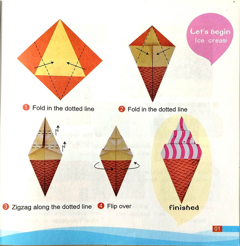 Creativity for Kids Origami book plus paper