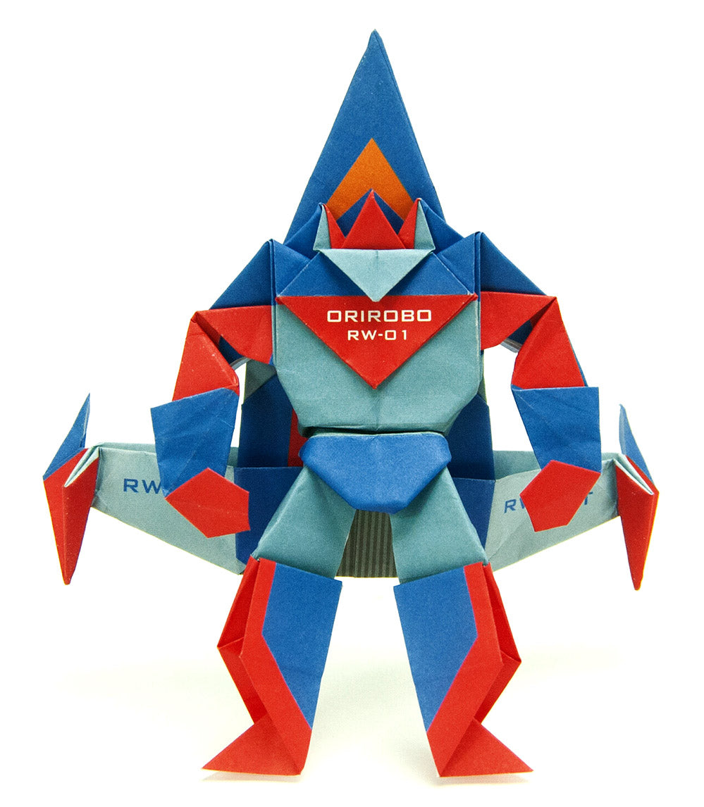Origami Robot Kit – ORIROBO Perfect Set with Stand & Instructions