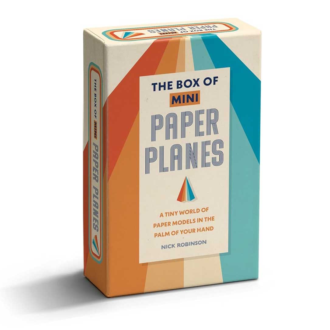 The Box of Mini Paper Planes | Origami Kit with 100 Folding Papers