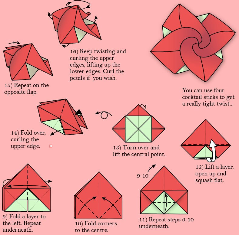 Romantic Origami - ebook