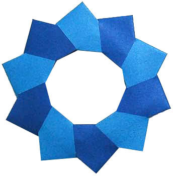 Tant Origami Paper - Blue Set | Various sizes | 12 Colours
