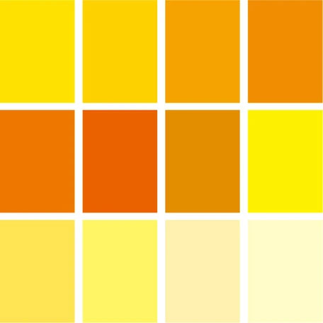 Tant Origami Paper - Yellow Set | Various sizes | 12 Colours