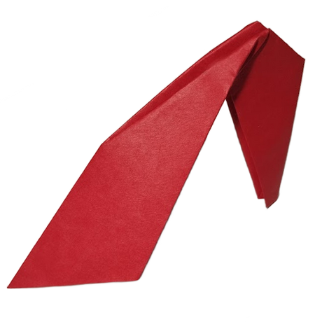 Origami High-Heeled Shoe diagram: Step By Step Folding Guide