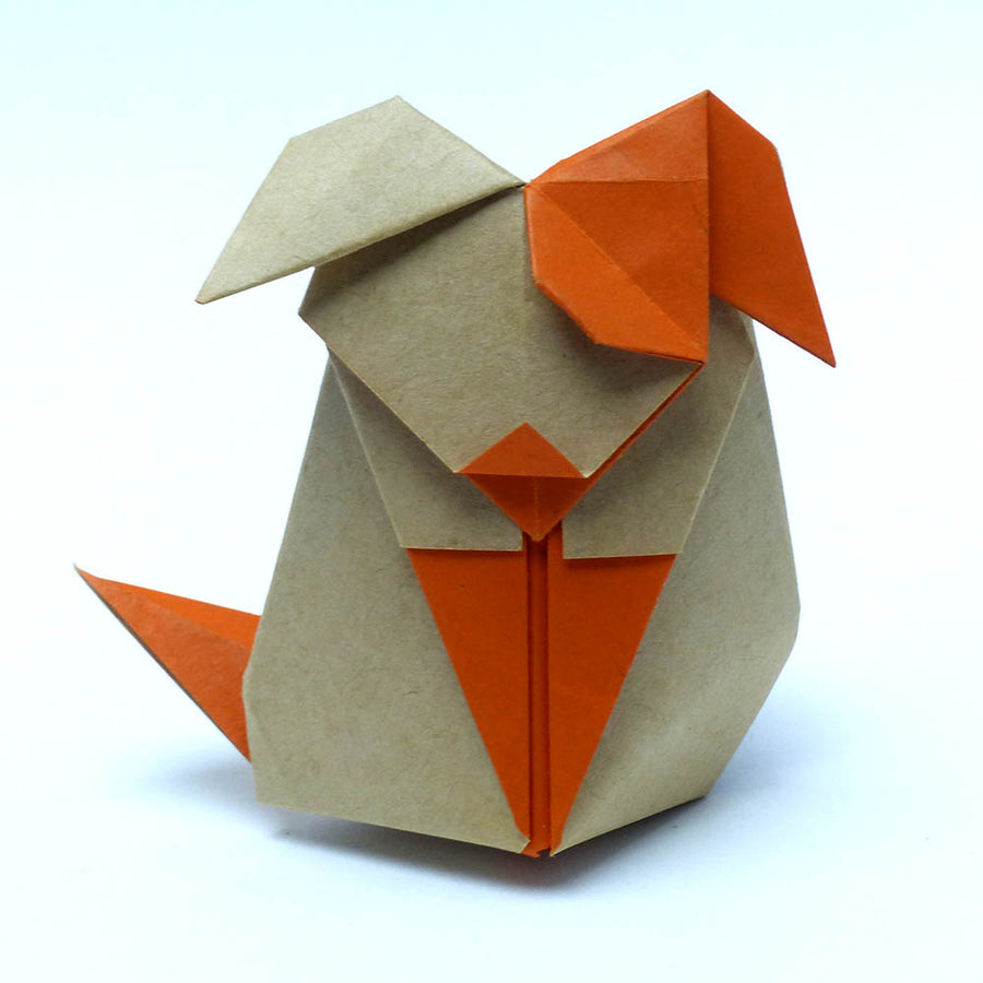 Natural Kraft origami paper