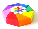 Kami Origami Paper Pack – 100 Sheets, 10 Colours, Single sided, 15x15 cm