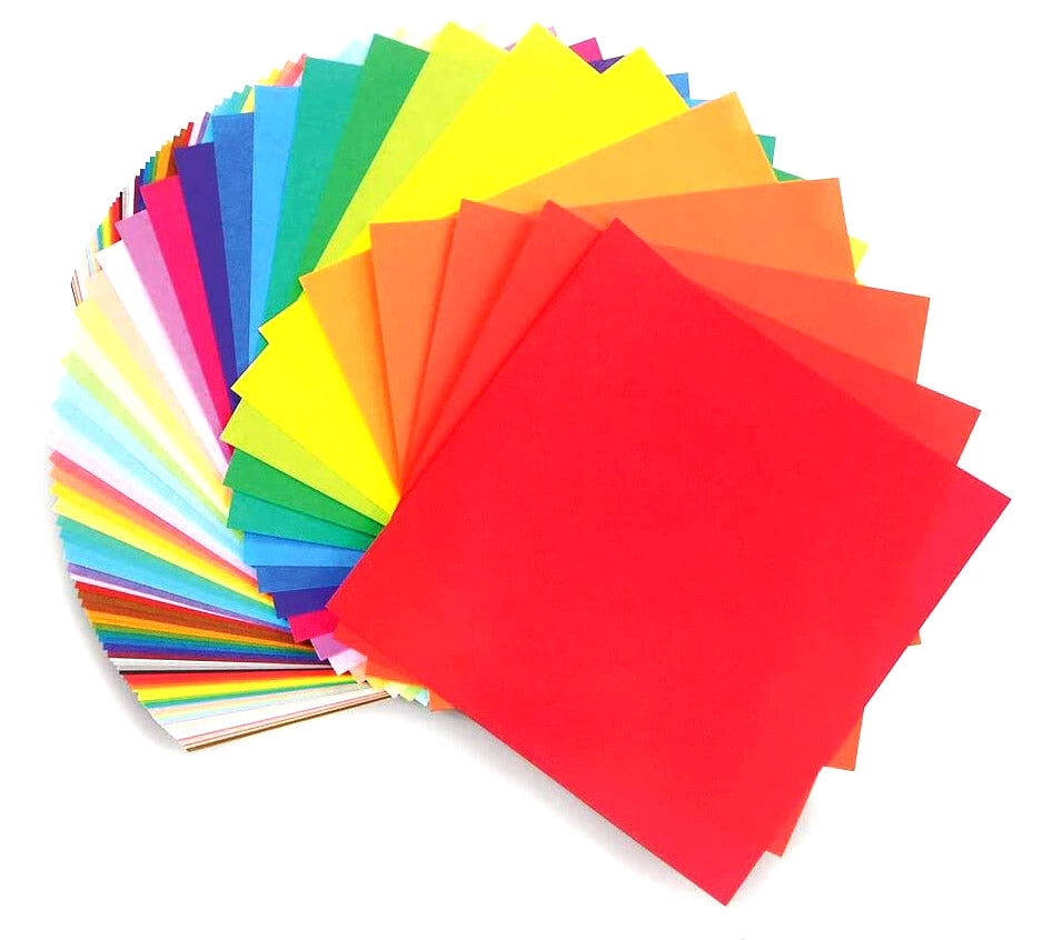 100-Colour Kami Origami Paper – 25 × 25 cm | Premium Japanese Folding Sheets UK