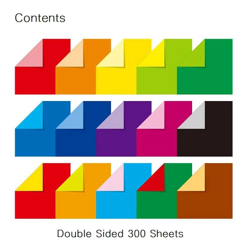 Love Double Sided Colored Paper and pack | 15cms 300 sheets