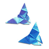 Origami Aurora Hologram Paper Pack – 10 Metallic Sheets (15cm x 15cm) | Japanese Craft Paper