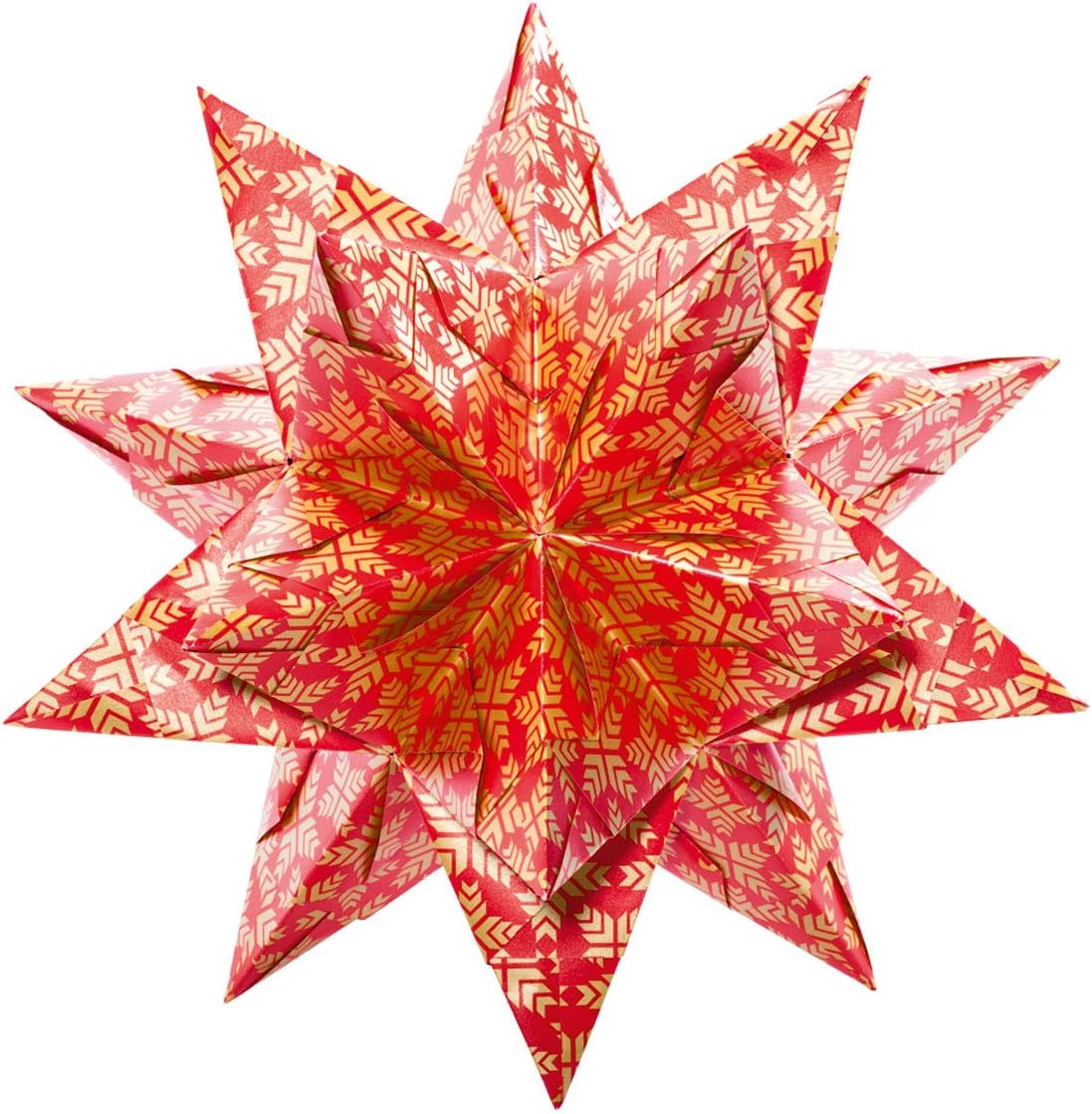 Bascetta Star Origami Kit – Patterned 15x15 cm, 32 Sheets