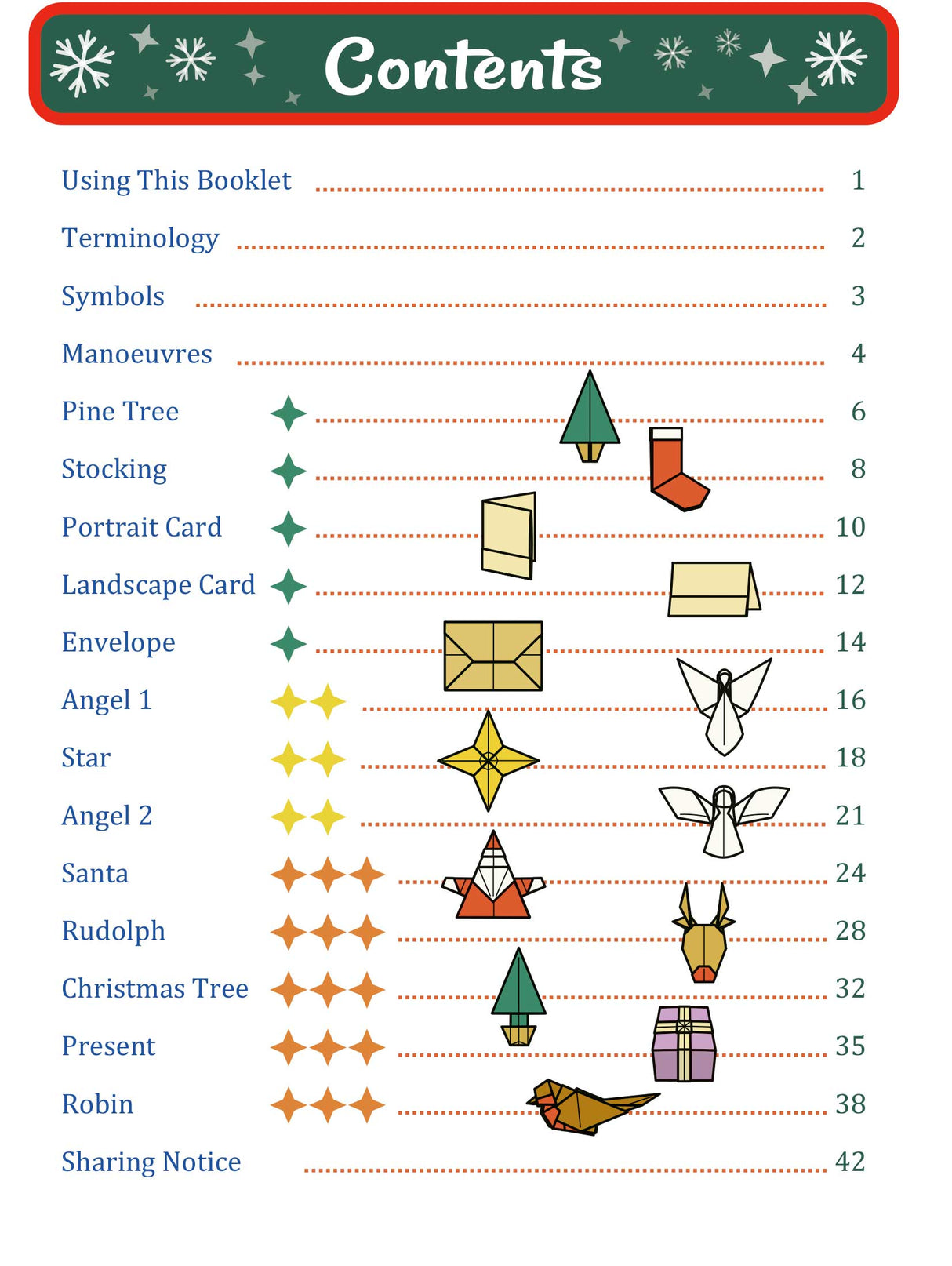 Easy Christmas Origami ebook