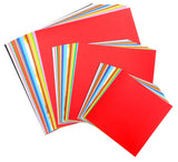 Japanese Origami Paper Set | 81 Sheets, 27 Colors | 3 Sizes + Gold & Silver