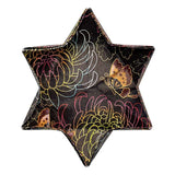 Black Japanese Washi Chiyogami Origami Paper – 28 Sheets, 15cm