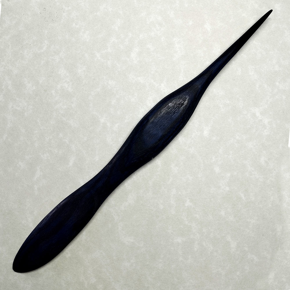 Hand-Crafted Wooden Origami Folding Tool (black / blue 3) | Limited Edition (Copy)