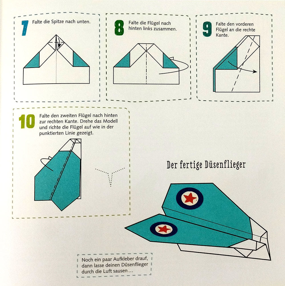 Origami Boote & Flieger (Boats and Planes)