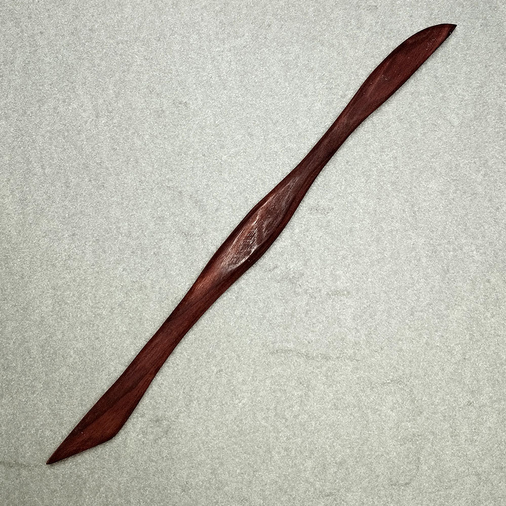 Hand-Crafted Wooden Origami Folding Tool (blood plum 3) | Limited Edition