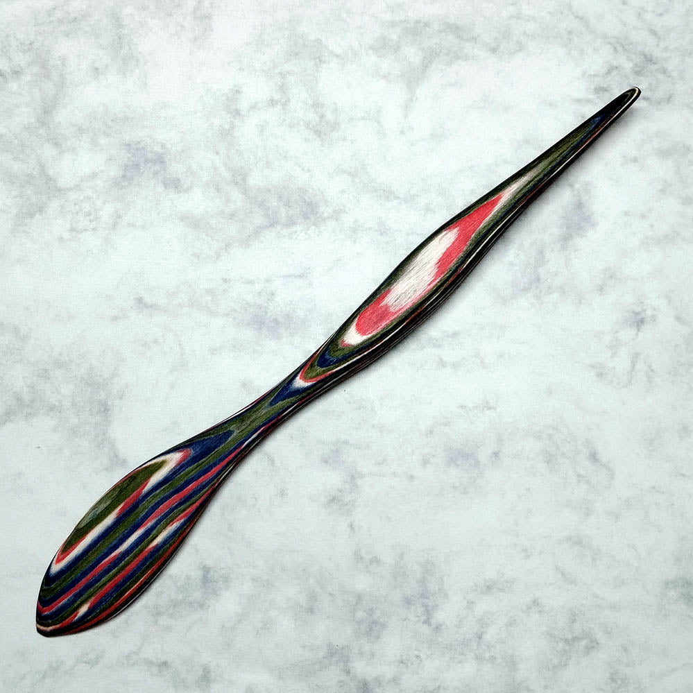 Hand-Crafted Wooden Origami Folding Tool (multi-coloured) | Limited Edition