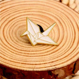 Origami Crane Pin