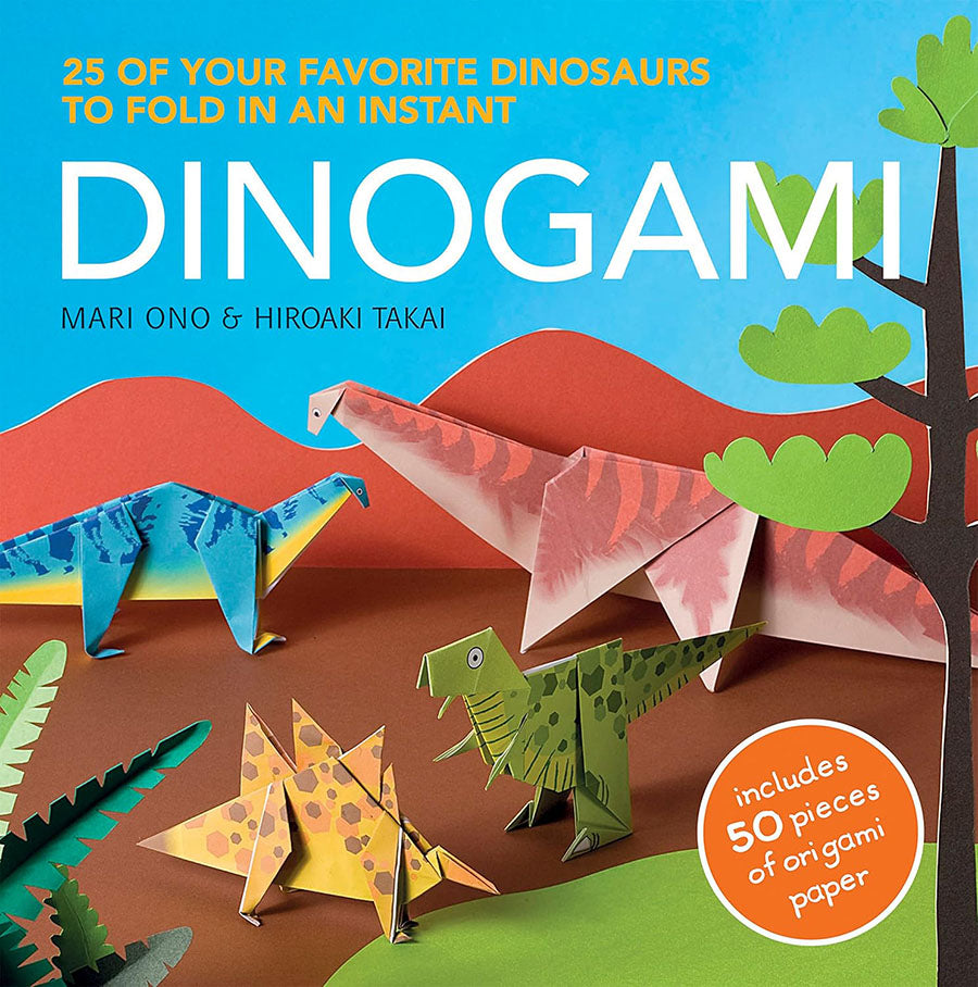 Dinogami Origami Dinosaur Book | Takai & Ono