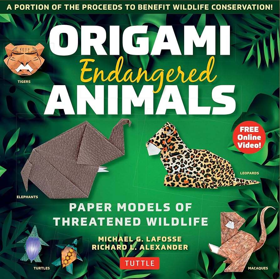 Origami Endangered Animals – Michael G. LaFosse