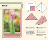 The Box of Mini Origami Flowers| Origami Kit with 100 Folding Papers