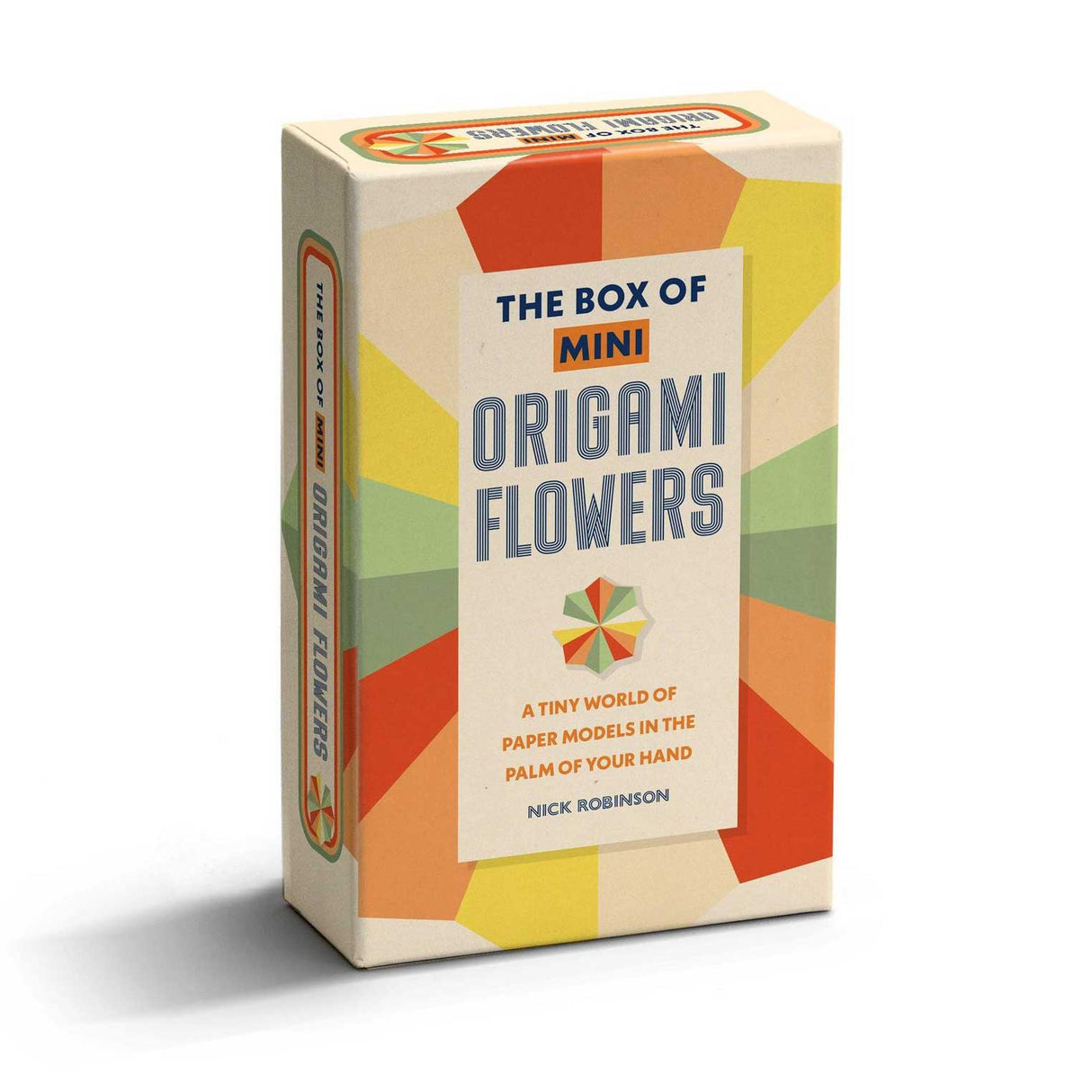 The Box of Mini Origami Flowers| Origami Kit with 100 Folding Papers