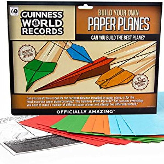 Guinness World Records build your own Paper Planes – Folding Paper