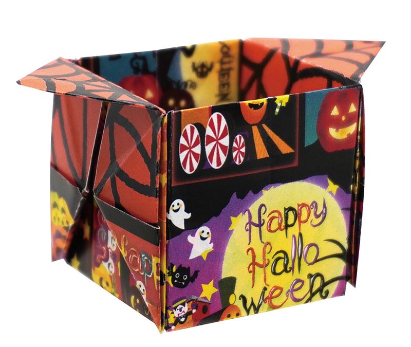 Halloween Chiyogami Origami Paper – Reversible Japanese Paper, 30 Sheets