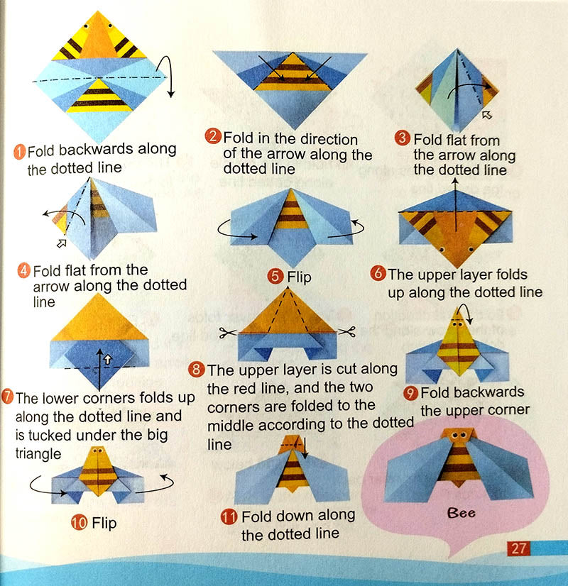Creativity for Kids Origami book plus paper