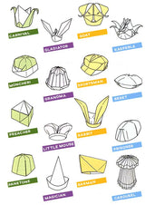 Fold, Wear, Smile - the Origami Hat Book
