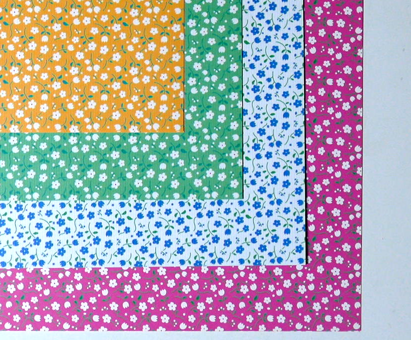 Jumbo Embossed Double-Sided Korean Origami Paper | 26cm