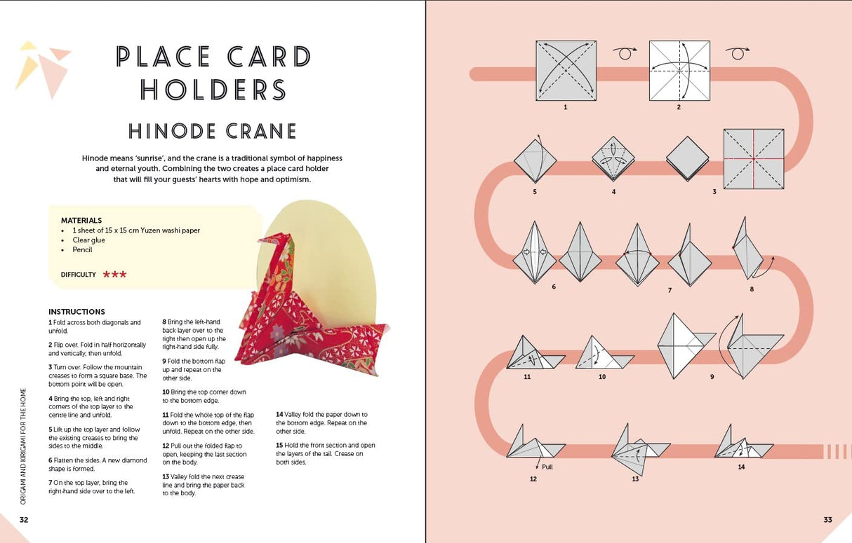 Origami and Kirigami for the Home