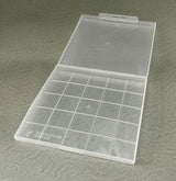 Plastic Origami Paper Storage Case | Attached Lid