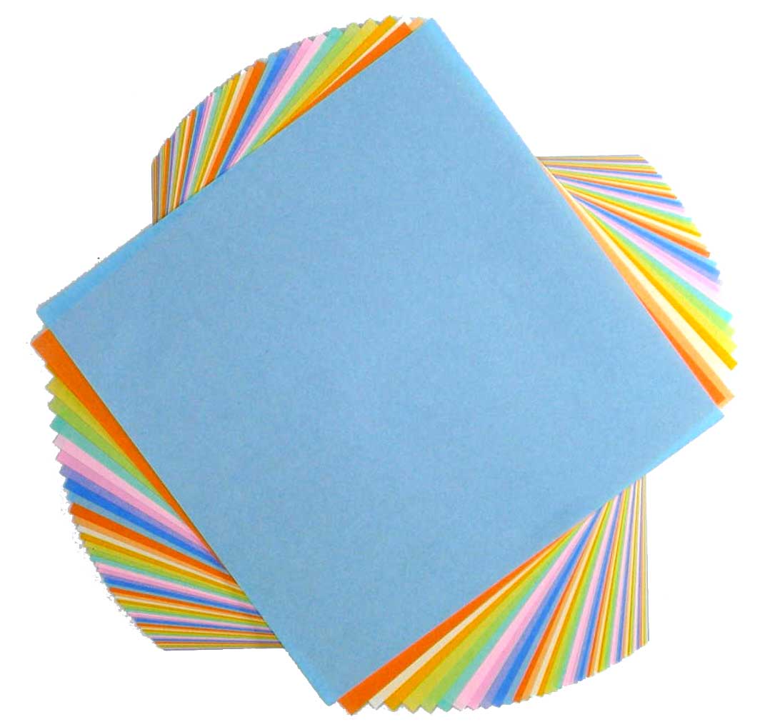Pastel Origami Paper Pack – 60 Sheets 15x15 cm, 12 Colours