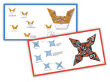 Kit origami – 10 Fantasie Samurai (Italian)