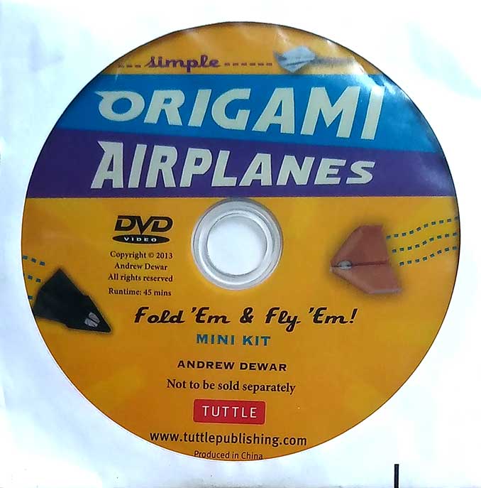 Simple Origami Airplanes (book/DVD)