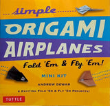 Simple Origami Airplanes (book/DVD)