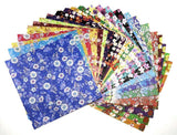 Japanese Washi Chiyogami Hana Kyo Yuzen 15cm