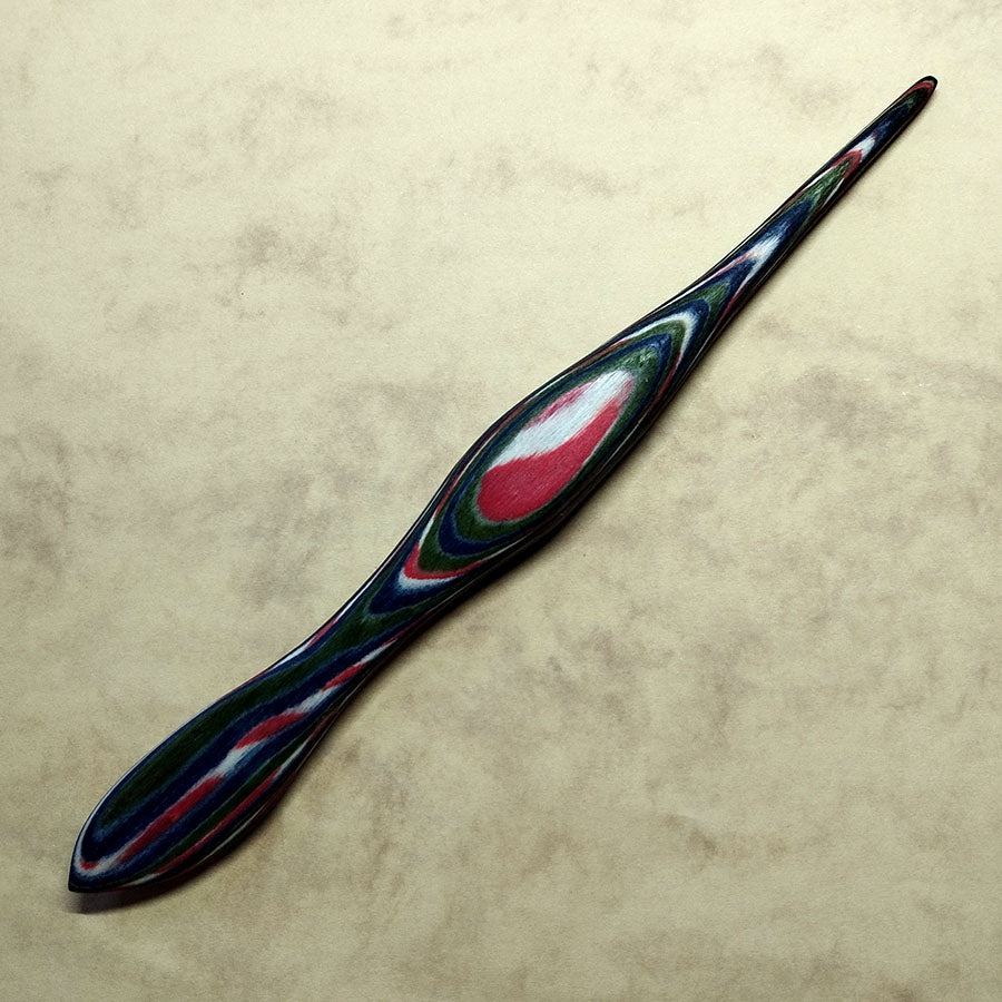 Hand-Crafted Wooden Origami Folding Tool (multi-coloured) | Limited Edition
